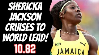 SHERICKA JACKSON LOOKS READY FOR WORLD CHAMPIONSHIPS 2023 | Velocity Fest 13