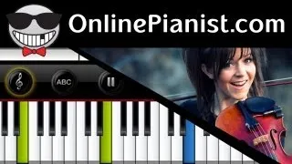 Lindsey Stirling - Crystallize - Piano Tutorial