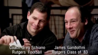 Rutgers Football: Coach & "Tony Soprano"