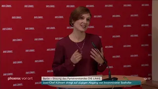 Statement von Katja Kipping zur Sitzung des Parteivorstandes der Linken am 05.11.18