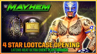 WWE Mayhem | 🌟 4 STAR Lootcase Opening | Latino Heat Ultra Event