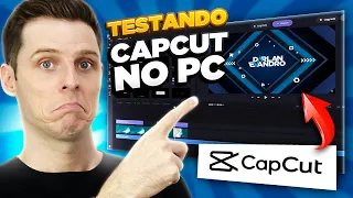 🎥 Testei o Capcut para PC - Editor de Vídeos Profissional e Grátis para Computador!