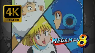 Mega Man 8 (Rockman 8) Opening [4K AI Upscaled & Enhanced]