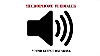 Microphone Feedback Sound Effect