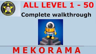 Mekorama | All Level 1-50 | Gameplay Walkthrough | Android/IO6 |