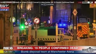 WATCH: 22 People Confirmed Dead In Manchester - Explosions Heard During Ariana Grande Concert (FNN)