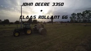 Fienagione 2019| John Deere 3350+Claas rollant 66| Hay baling