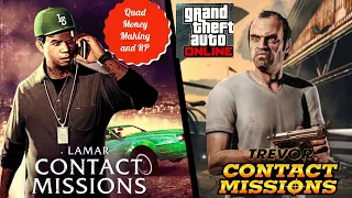 Quad Money Making Guide on Lamar and Trevor Contact Missions GTA Online