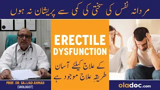 Erectile Dysfunction Kya Hota Hai - ED Treatment In Urdu - Nafs Ki Sakhti Ka Ilaj - Mardana Kamzori