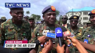 Chief of the Air Staff Visits Bayelsa State, Donates Relief Materials