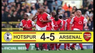 Tottenham 4-5 Arsenal - Premier League 2004/2005 - Full Highlights