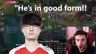 Midbeast Can't Believe How Good Faker Is At LeBlanc!!