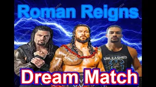 DREAM MATCH - Roman Reigns ( Tribal Chief ) vs. Big Dog vs. The Shield #wwegameplay #romanreigns