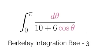 Winding Around the Unit Circle: Berkeley Integration Bee (3)