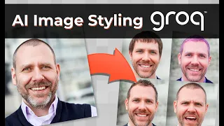 AI Image Styling on Groq - Crazy Fast Low Latency