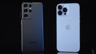 Samsung Galaxy S21 Ultra VS IPHONE 13 Pro Max (Comparison which one is winner)