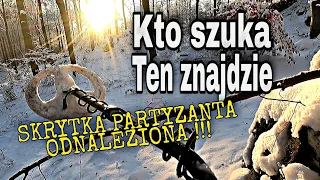 Skrytka partyzanta odnaleziona !!!. wojenny depozyt schowany w skale. Śladami partyzantki na Jurze