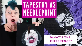 Tapestry vs Needlepoint - what's the difference?