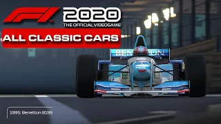 F1 2020: All Of The Classic Cars