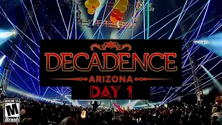 DECADENCE AZ NEW YEARS EVE 2022 DAY 1 [VLOG]