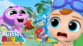 Stop Baby Monkey, Be Nice!  | Fun Sing Along Songs by Little Angel Playtime