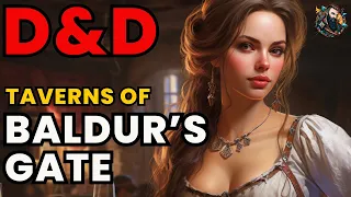 D&D Lore: Baldur's Gate Tavern Pub Crawl