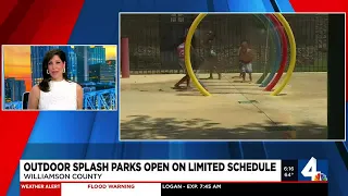 Splash parks opening across Williamson County