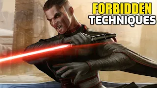 5 FORBIDDEN Lightsaber Techniques Too BRUTAL For Jedi & Sith