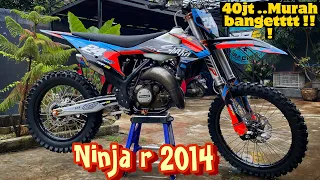 Bangun trail modif ktm 2021 pakai mesin ninja R 2tak