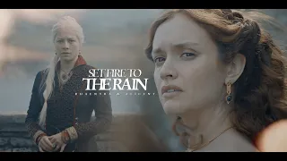Rhaenyra & Alicent • Set Fire To The Rain (1x07)