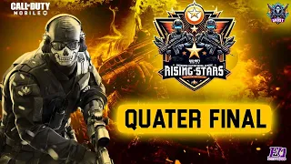 ROAD TO FINALS - CALL OF DUTY MOBILE - RISING STARS CHAMPIONSHIP -hardpoint TEAM SLN VS TEAM ops