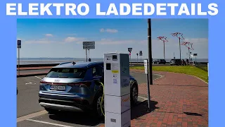 Netto Ladeleistung auf der Langstrecke mit dem Audi Q4 etron