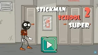 Stickman School Escape 2 - All Stars,All Levels,All Routes (Android Gameplay)