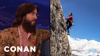 Jared Leto Is A Serious Rock Climber | CONAN on TBS