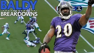 Dissecting Ed Reed's Most Iconic Interceptions | Baldy Breakdowns