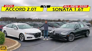 NEW MIDSIZE KING?? -- 2020 Hyundai Sonata vs. 2020 Honda Accord: Comparison
