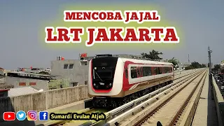 NYOBAIN NAIK LRT JAKARTA | NGEBUT ABISSS
