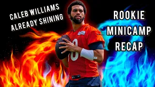 Rome Odunze Out, Caleb Williams Thriving 🤩 Chicago Bears Rookie Mini Camp News ‼️