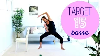 Ballet Barre Total Body Workout Video - BARLATES BODY BLITZ Target 15 Barre