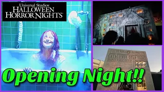 Halloween Horror Nights 2023 Opening Night Vlog!