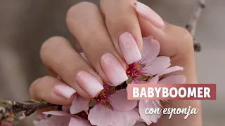 Uñas BABY BOOMER con esponja | Manicura24