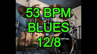 Drums Beat 12/8 53 bpm (no fills)