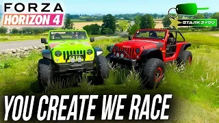 Forza Horizon 4 - Subscribers Insane Track | You Create We Race!