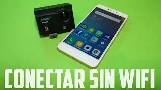 Cómo conectar una cámara de acción a tu móvil Android sin WiFi