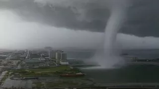 1997 Miami tornado video
