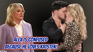 OMG: Alex realized he was in love with Kristen. What will he do? - Days of our lives spoilers