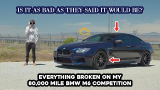 How Broken is an 80,000 Mile BMW M6?