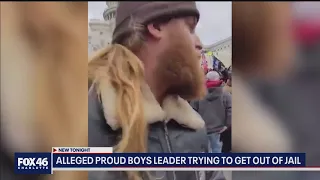 Capitol Riots: Accused leader of NC Proud Boys requesting release from federal custody pending trial