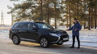 Mitsubishi Outlander 2021 - последний рестайлинг японского кроссовера