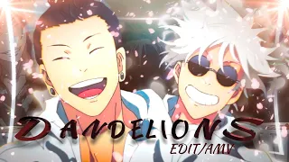 GOJO x GETO 💫 [Edit/AMV] - Dandelions #anime #animeedit #amv #jujutsukaisen